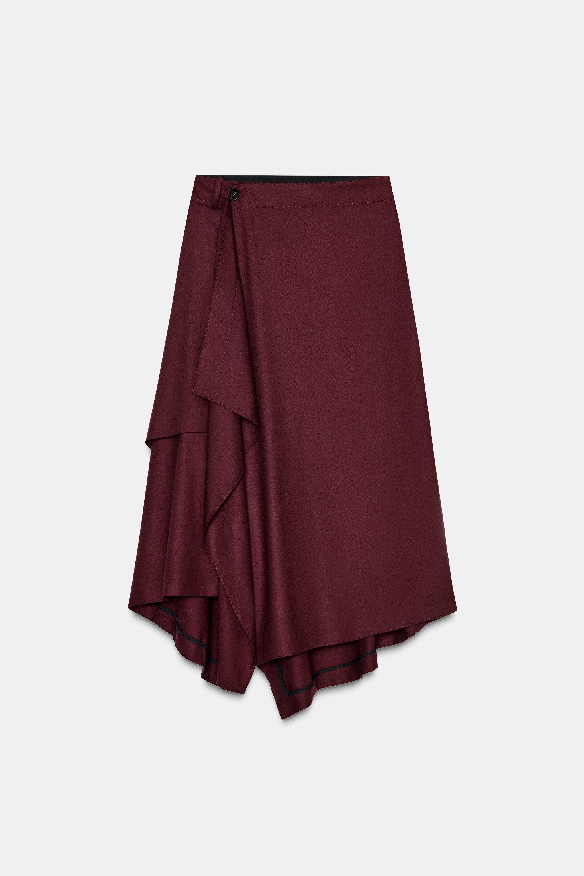 ASYMMETRIC SKIRT ZW COLLECTION